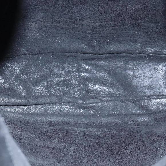 GUCCI Bamboo Hand Bag Leather 2way Black Auth th5241 - Picture 10 of 16